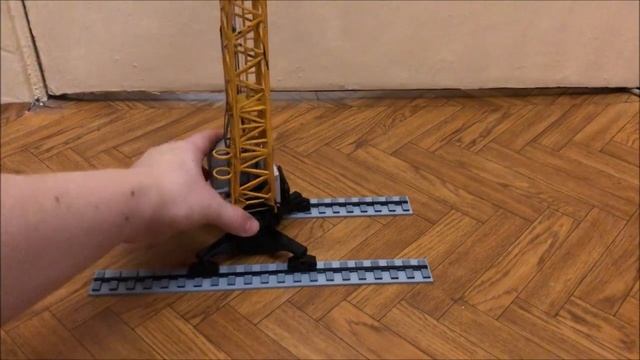 Модель башенного крана КБ-100. НОВИНКА! Tower crane model смотреть онлайн