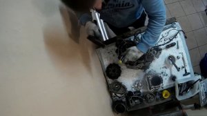 Разборка и дефектовка двигателя YAMAHA YZ450F 03 г.