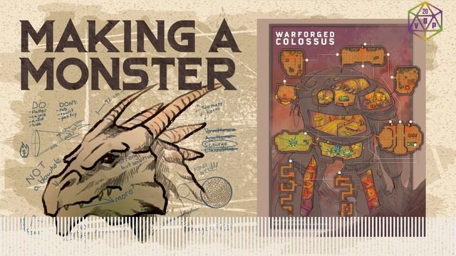 The Warforged Colossus, Eberron's 10-story war machine | Making a Monster 1.03, ft. Steve Fidler смотреть онлайн