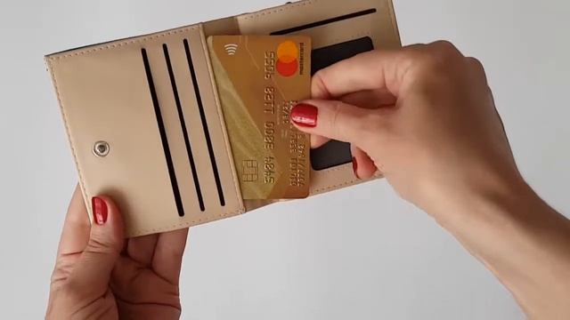 Обзор небольшого кошелька. Кошелек с изображением. Женский кошелек. Портмоне