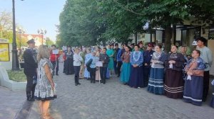 В Ейске открылся VI Межрегиональный фестиваль семейного творчества «Под покровом Петра и Февронии».