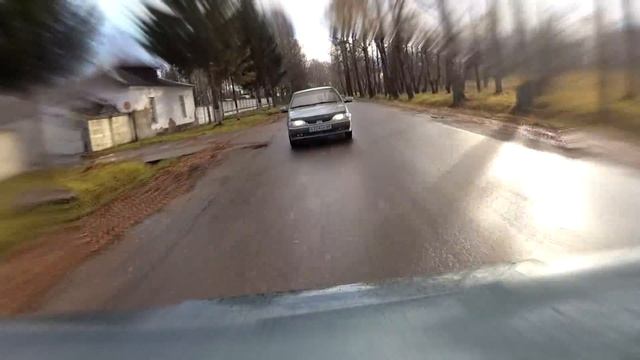 Гонка,кто быстрее ваз 2115 1.5 VS ваз 2114 1.6... Переобулся в зиму. смотреть онлайн