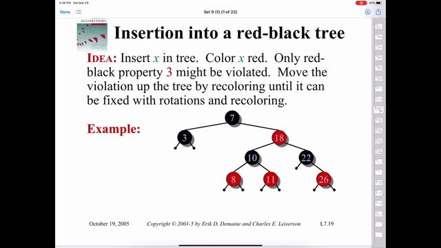 Red Black Trees - Insertion (Part 1) смотреть онлайн