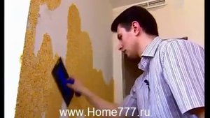 Что такое жидкие обои и как их клеить