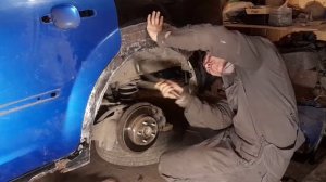 Ремонт арки форд фокус 2 + ремонт (замена) порога