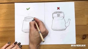 Как нарисовать чайник правильно и не правильно