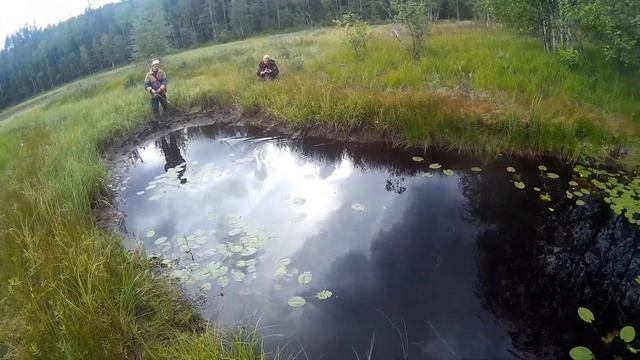 СПИННИНГ versus ПОПЛАВОК рыбалка в луже смотреть онлайн