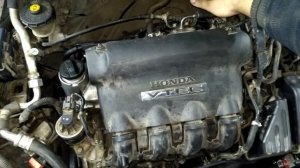 Работа мотора L15A после замены ГРМ на холодную