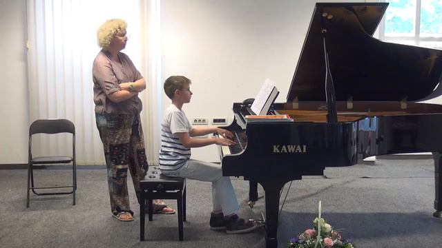 09.07.2018 Mira Marchenko's master-classes: Yegor Sidorov, Concert Hall, Trogir, Croatia смотреть онлайн