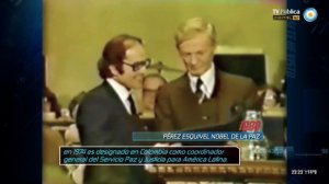 Archivo histórico - Perez Esquivel recibe el Nobel de la Paz (1980)