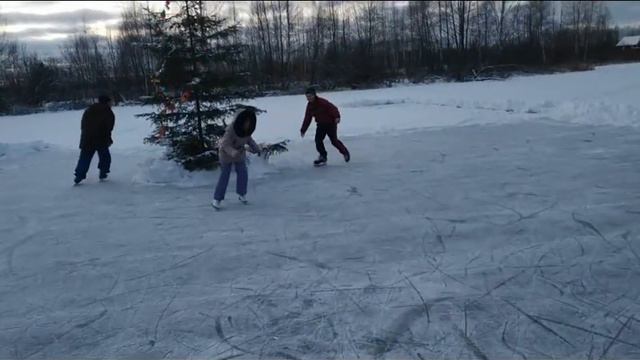 У деда в деревне. 1 января 2020. (Сандогора) смотреть онлайн