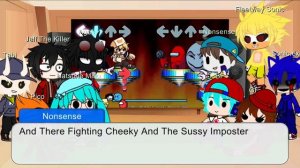 FNF React To Fourth Wall, Confronting Yourself Everyone Sings It Absurde Thearchy | GC | Part 28