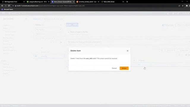 AWS Lambda serverless WebPage project | AWS Certified Solutions Architect - Associate