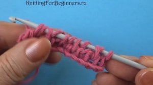 Тунисская сеточка - тунисское вязание - узор 13 - Tunisian crochet
