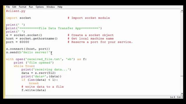 Python Project Hindi -2: File Data Transfer App | Socket Programming смотреть онлайн