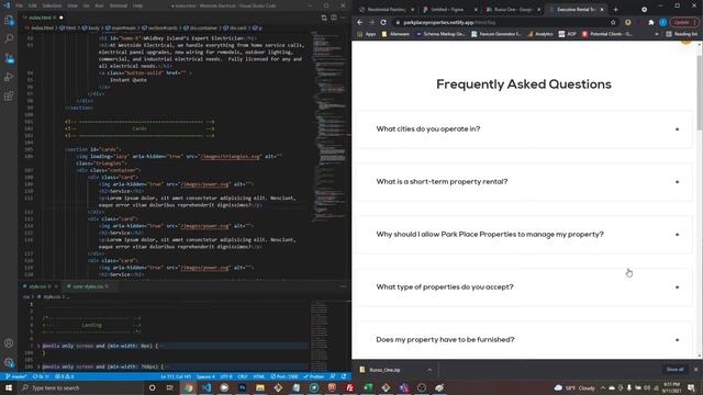 Westside Electric 1: HTML - How to build a mobile first  website from scratch in just HTML and CSS