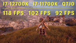 Intel i7-12700k vs i7-11700k vs QTJ0 1080p ultra settings