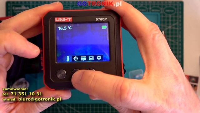 UTi80P UTi120P kamery termowizyjne kieszonkowe pocket смотреть онлайн