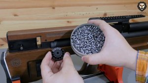 Пневматическая винтовка Kalibrgun Cricket Standart BullPup II (5.5 мм, Орех) видео обзор 4k