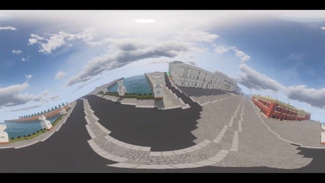 Brandenburg Gate, German Parliament and more! -360° City Tour #2: Berlin | Minecraft BTE Germany смотреть онлайн