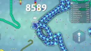 Snake Game | Snake.io Score upto 20000 Points | Most Tasty and Delicious Snake in Snake.io #Gamepla