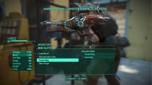 Fallout 4 how to get ammo for alien blaster