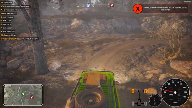 Археолог не дай бог - Dinosaur Fossil Hunter Prologue #1 смотреть онлайн