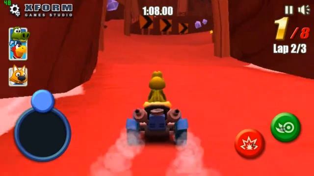 Go Kart Go Ultra! - Kart Racing Game - Android Gameplay смотреть онлайн