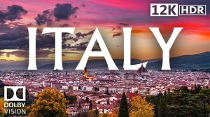 Италия 12K HDR 60FPS Dolby Vision с расслабляющей музыкой