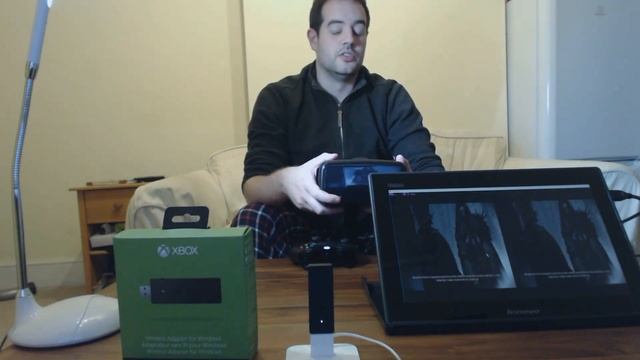 Xbox One Wireless Receiver for Windows 10 - The Witcher 3 Untethered VR world first! смотреть онлайн