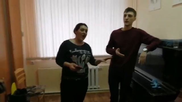 Дарья Чехомова и Александр Шваб - Ой, цветёт калина