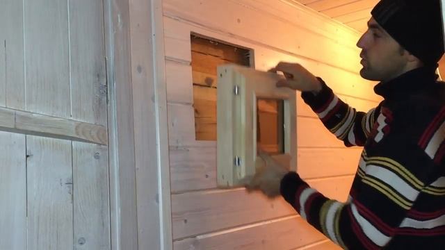 Врезаем окно в деревянном доме