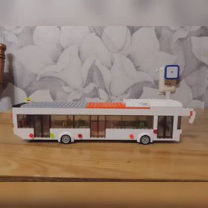 "Изготовление LEGO Инструкции: Автобус ЛиАЗ 5292.67 в стиле LEGO" #лего #легосамоделки #легосити