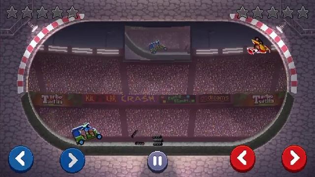 Drive Ahead! Replay: Рикша vs. Снегоход. смотреть онлайн