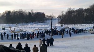 Автокросс «Русская зима». 1-й этап ЧР 2017. Класс т4-3. Старт финала «Б».