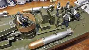 Elco Torpedo Boat PT-596 1:35 Italeri RC Converted