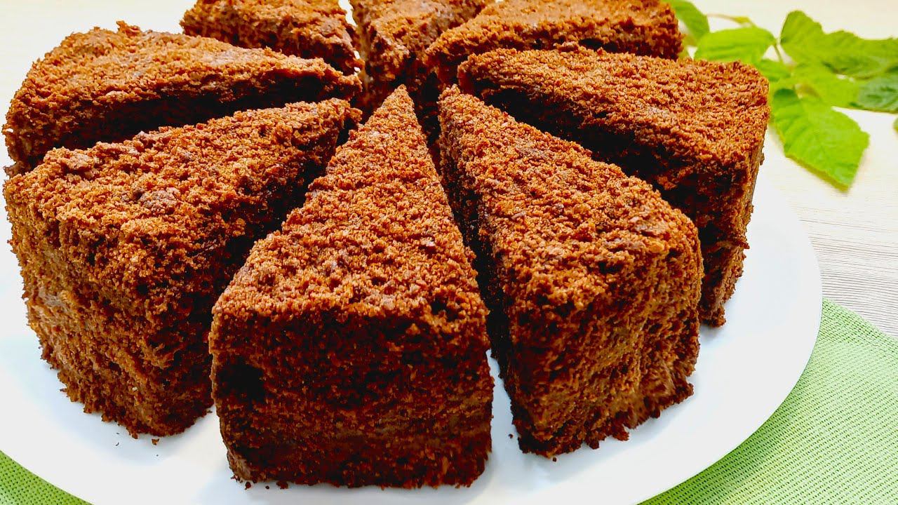 ШОКОЛАДНЫЙ Медовик со сметанным кремом ! Самый Простой Рецепт!Медовый торт