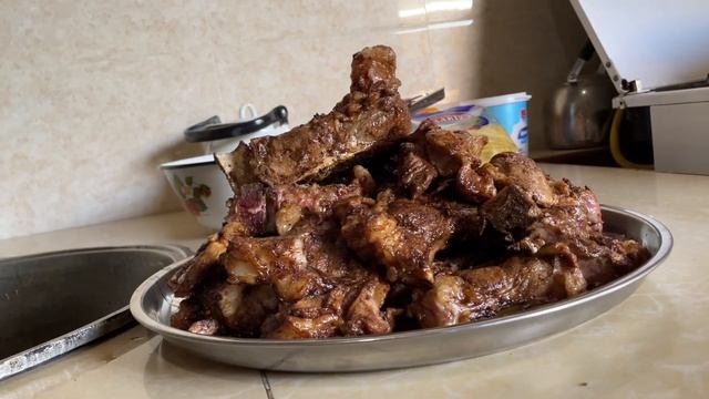 Мясное ассорти по узбекски в домашних условиях. Assorted Uzbek dishes at home смотреть онлайн