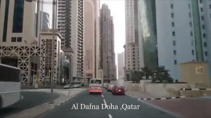 Travel to Al Dafna Doha Qatar || Al Dafna || Doha city tour || Beautiful Place in Qatar