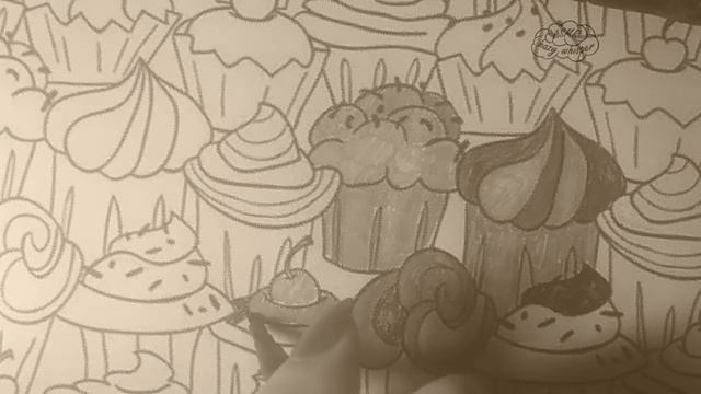 ASMR / АСМР Болталка и звуки фломастеров / Шепот и антистрессовая раскраска в стиле сепия / смотреть онлайн