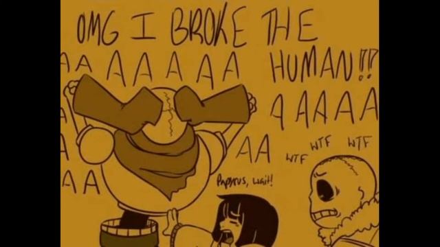 Комиксы по Undertale, Бенди и чернильная машина. смотреть онлайн