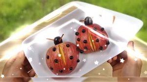Осенние поделки из яблок. / Осінні поробки з яблук. / Autumn crafts from apples.