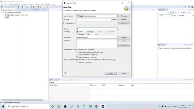 How to create a Java project | Learn Java in Tamil | Java Tamil Vathiyar - Part - 2 смотреть онлайн