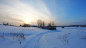 Первый раз на зимней рыбалке р.Лозьва