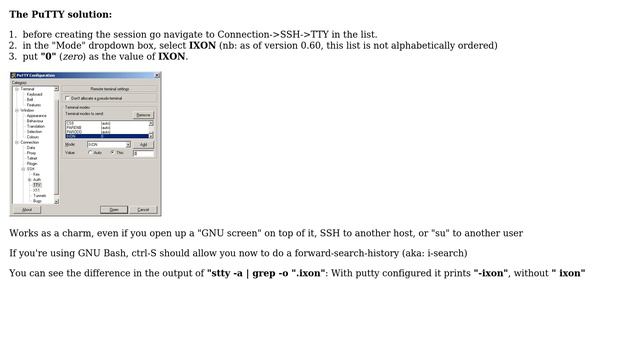 Can you disable the Ctrl-S (XOFF) keystroke in Putty? (6 Solutions!!) смотреть онлайн