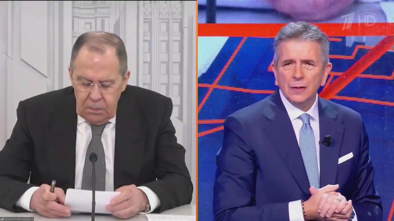 Сергей Лавров в интервью Mediaset говорил о ситуации на Украине и отношениях с Западом