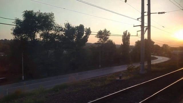 27.08.2023. Россия. Ростовская область. Красный Сулин. Закат в Ростовской области