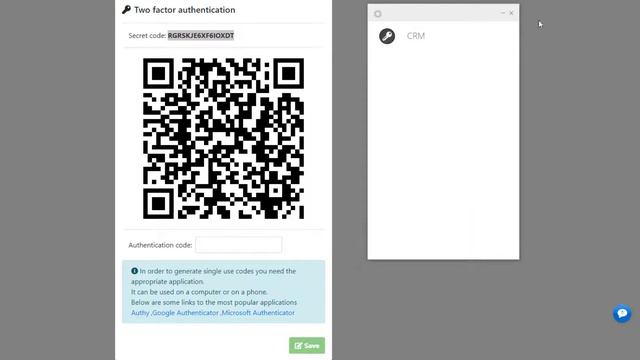YetiForce CRM | Enabling 2 Factor Authentication (2FA) for users (Obligatory mode) - Tutorial
