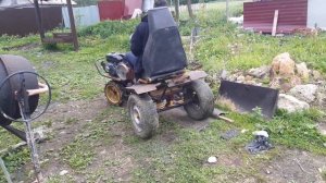 МИНИ ТРАКТОР ИЗ МОТОБЛОКОВ