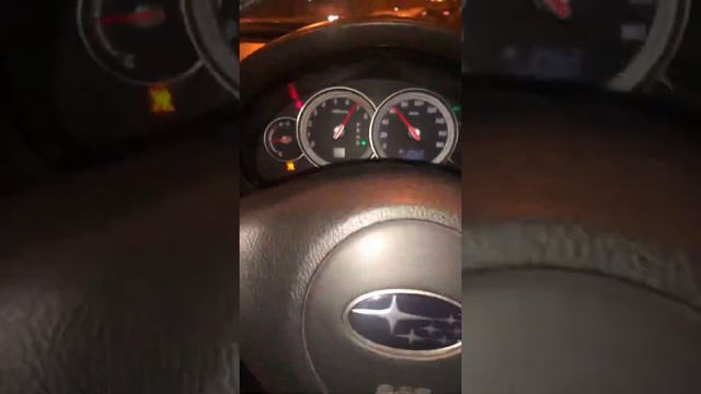 Разгон Subaru Outback ez30 и АКПП сток. 0/100~6.9